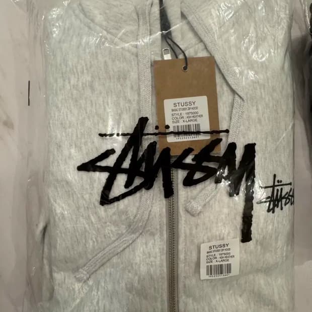 스투시 후드집업