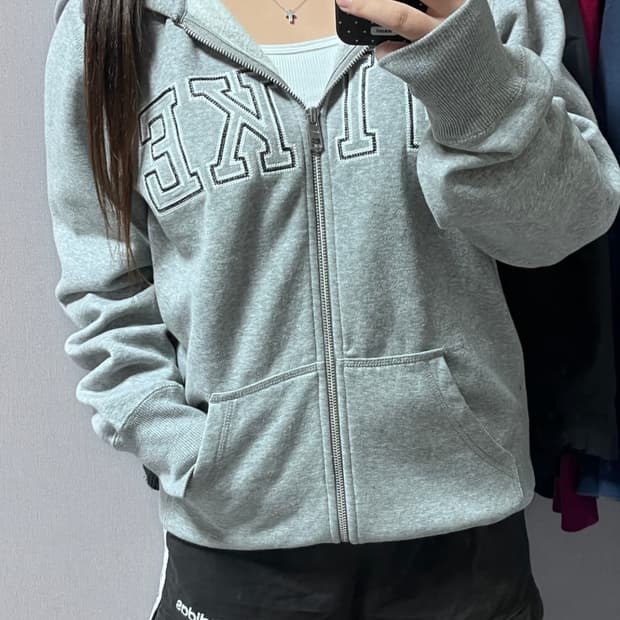 나이키 올드스쿨 후드집업 s