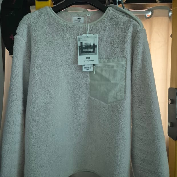 [M]유니클로X엔지니어가먼츠 플리스 풀오버