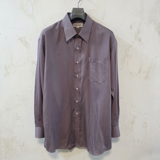 YVES SAINT LAURENT 퍼플 셔츠 105