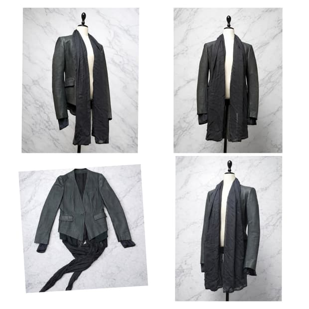 이삭 세럼 사슴 가죽 자켓 / 아이작 세럼 / 38 55~66