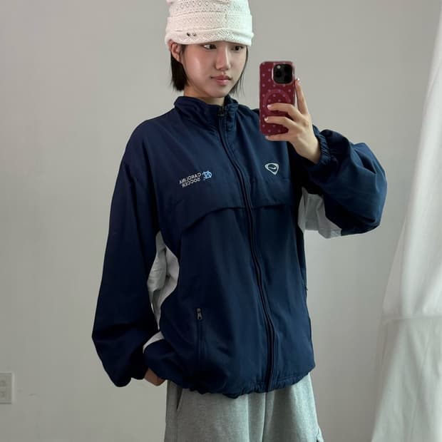 나이키 캐롤라이나 올드스쿨 집업