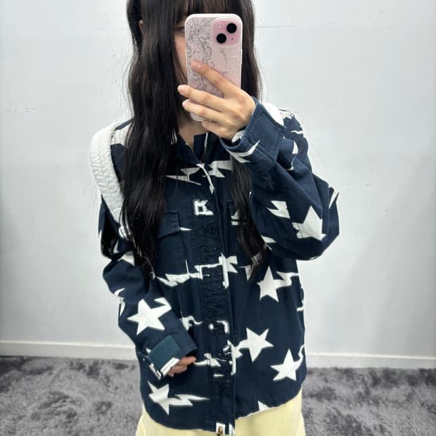 베이프 90s 스타 자켓