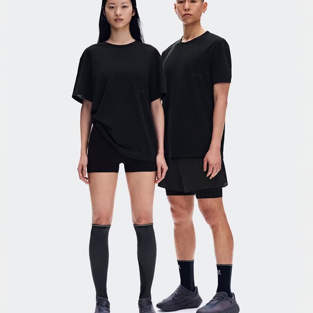 온 러닝 x 파프 PAF 26SS 러닝 티셔츠 & 제로 2 in 1 쇼츠