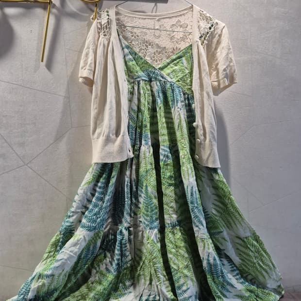 원피스 가디건 세트