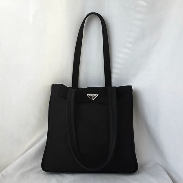 [정품 PRADA] 프라다 직사각 나일론 숄더백 쇼퍼백