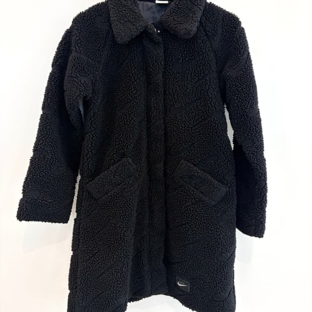 나이키 스우시 쉐르파 코트