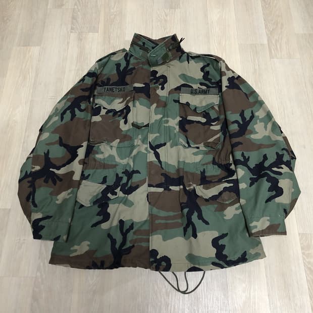 (M-L) 미군 US ARMY 우드랜드 필드자켓 M-65 야상