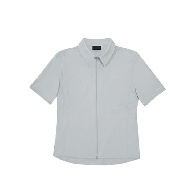 25-002 ZIP SHIRT (SKY GREY)