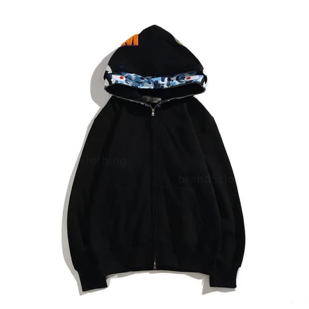 베이프 더블샤크후드 블루 xl 새상품