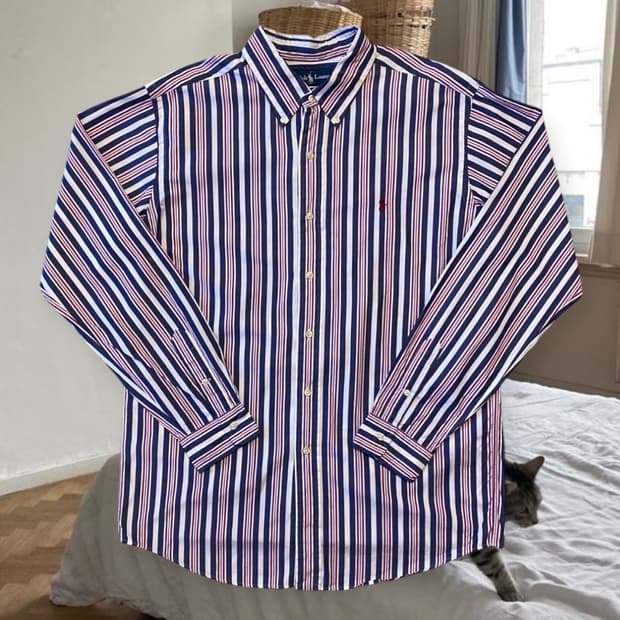 폴로랄프로렌 스트라이프 셔츠 (Man 2XL) AA0531