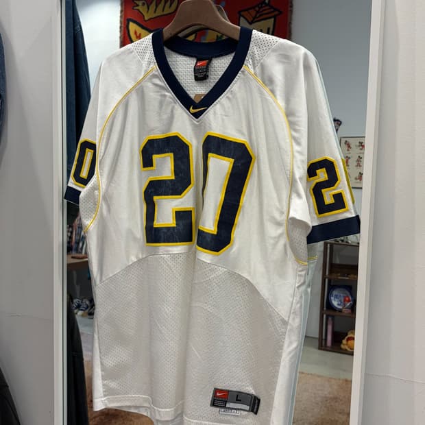 90-00s Nike 나이키 NCAA 미시간 울버린스 풋볼 저지