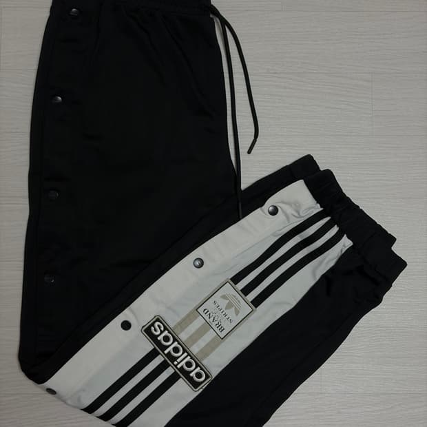 아디다스 아디브레이크 사이드 스냅 버튼 트랙 팬츠 S