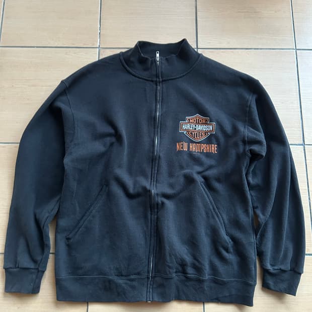 할리데이비슨 스웻집업자켓