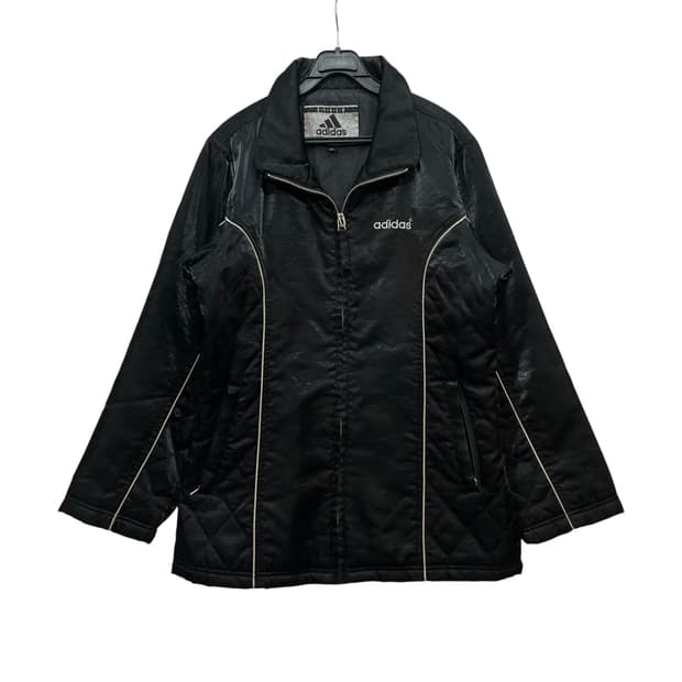 Adidas Vintage Quilted Zip Jacket