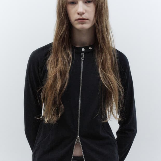 인사일런스우먼 바이커 져지 탑 