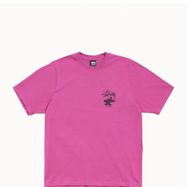 스투시 반팔 LONG HAUL TEE PIGMENT DYED