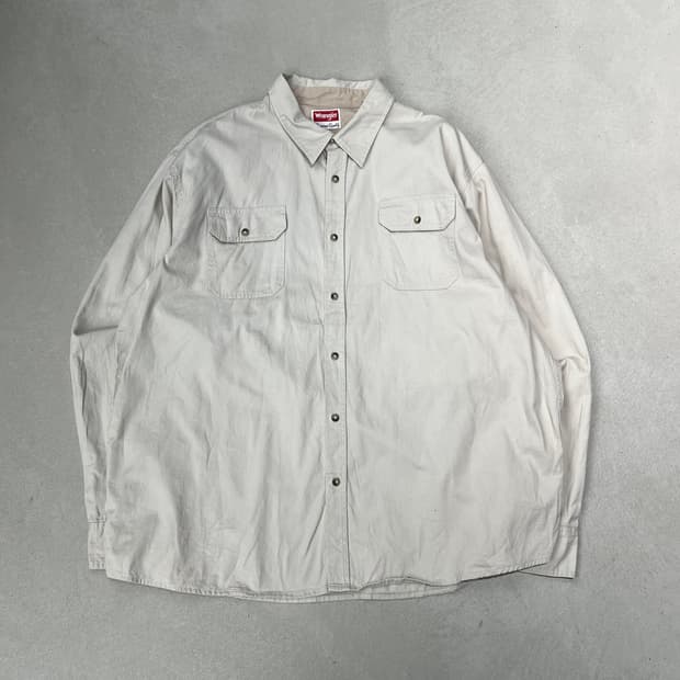 랭글러 투포켓 워크셔츠 s09194