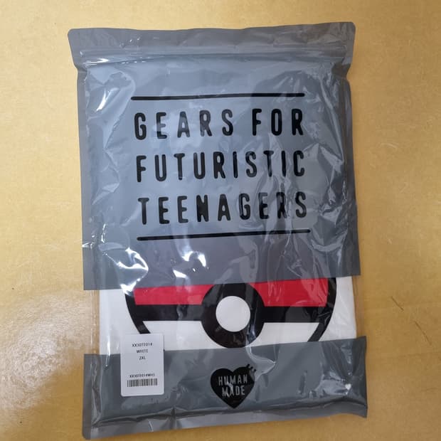 휴먼메이드 포켓몬 반팔 XXL 새상품