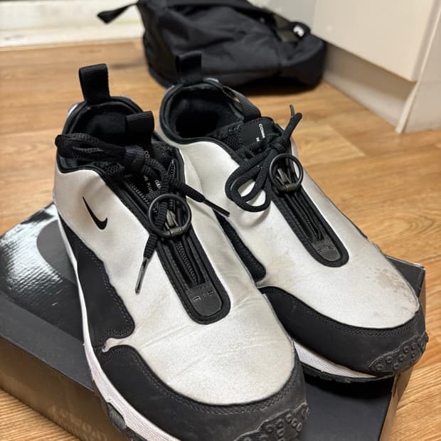 나이키 x 꼼데가르송 옴므 플러스 에어맥스 선더 SP 화이트 블랙 280