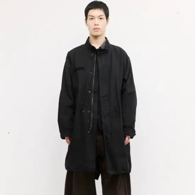 해칭룸 모즈파카 3사이즈 블랙