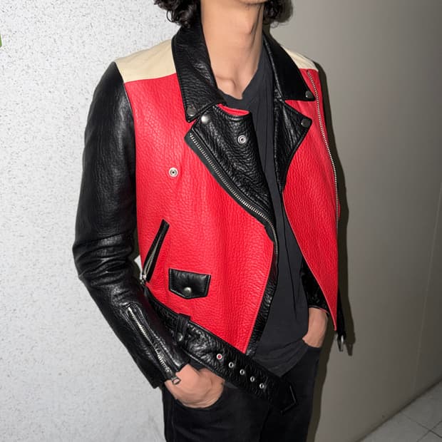 아크네 스튜디오 레더 자켓