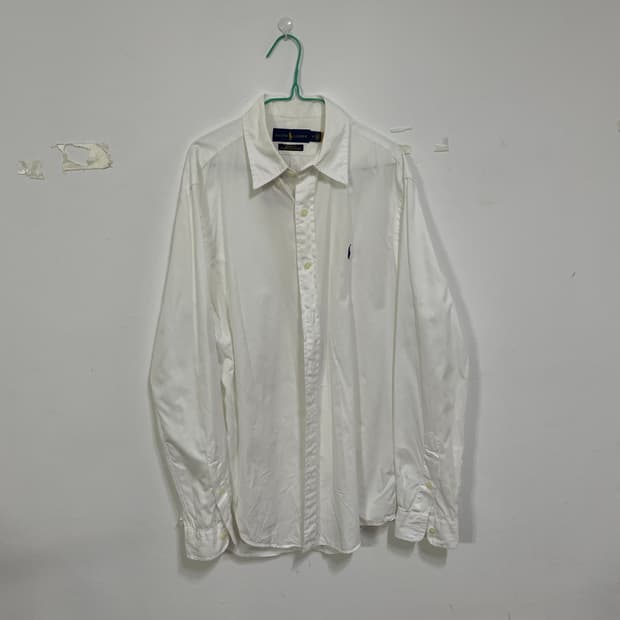 폴로랄프로렌 화이트 셔츠