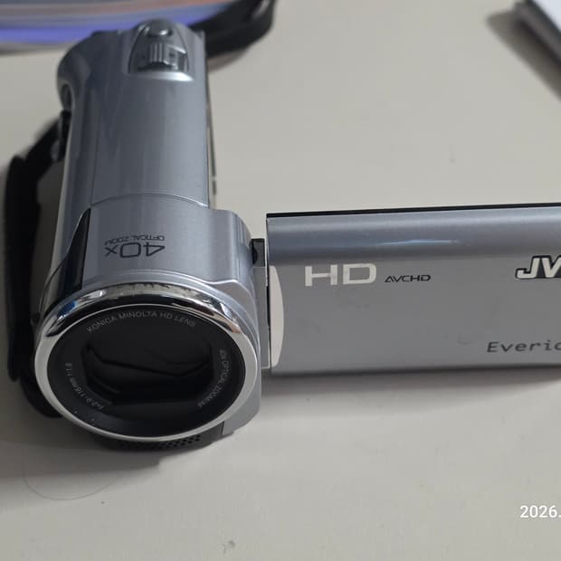 JVC 에버리오 GZ-HM190 카리나 빈티지 캠코더