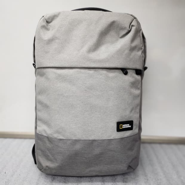 내셔널지오그래픽 백팩 그레이 투톤 컬러