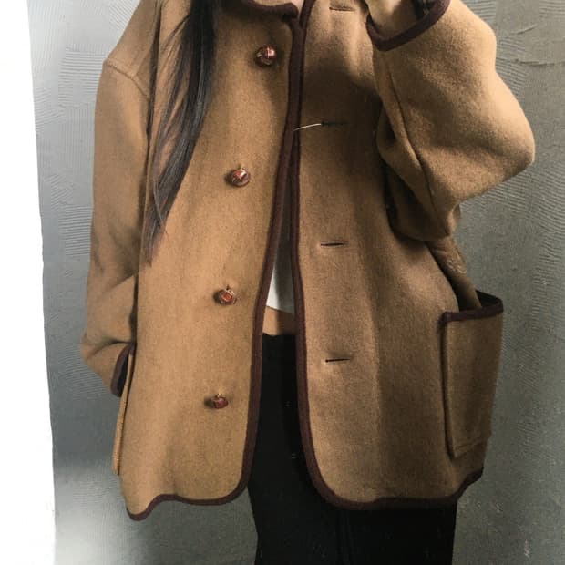 Burberry 버버리 클래식 브라운 울 코트