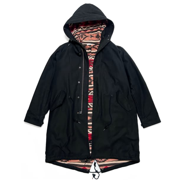 (M)VANQUISH 뱅키쉬 나바호패턴 피쉬테일 야상