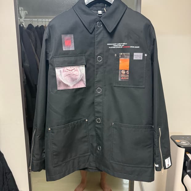 버버리 킹덤 자켓 블랙 50(105)