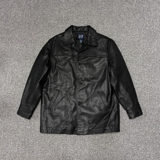 올드갭 레더 카코트 가죽자켓
