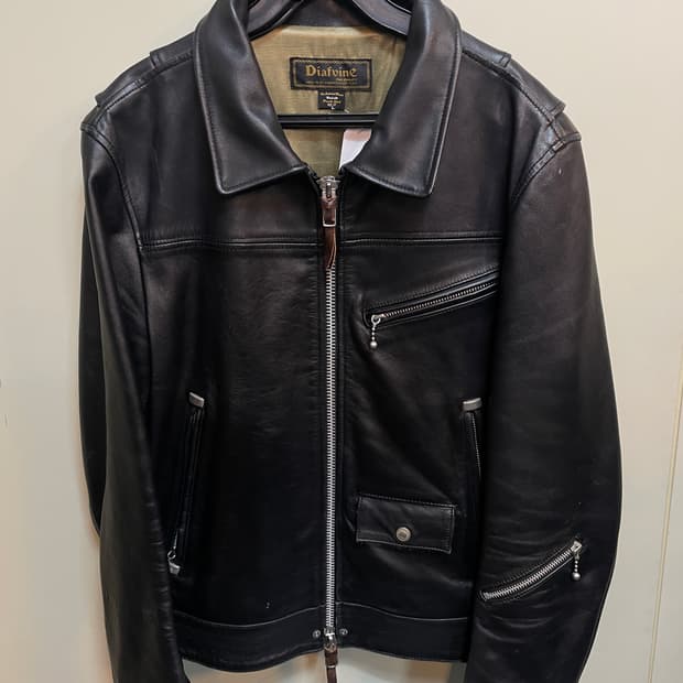 디아프바인 소가죽 자켓