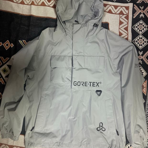 고어텍스 bcc 반집업 아노락 바람막이 자켓