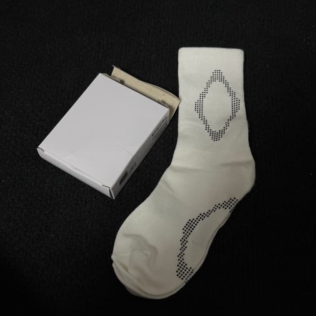 미스치프 양말 화이트 미사용