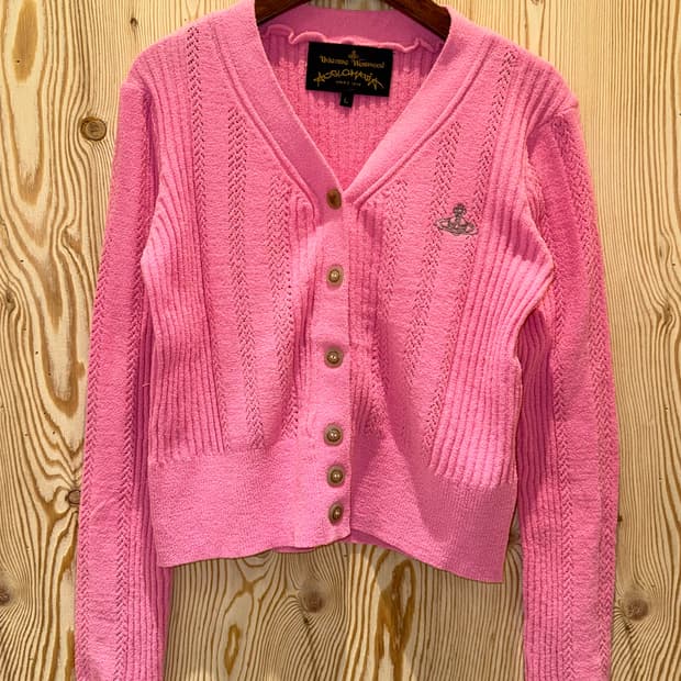 비비안 웨스트우드 앵글로매니아 베이직 가디건