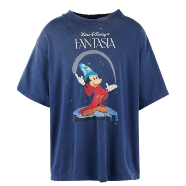 [xl] 세인트 미카엘 디즈니 판타지아 미키 티셔츠