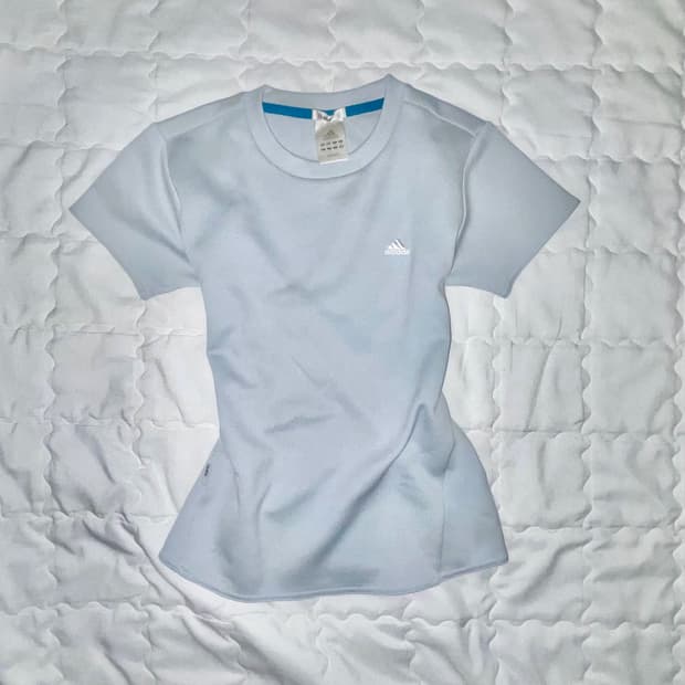 Adidas 베이비블루 반팔티