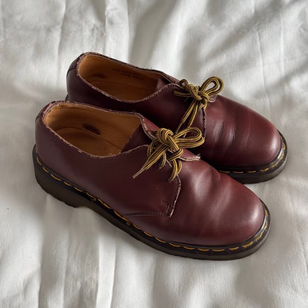 [UK4/230mm] MIE 닥터마틴 1461 깁슨 브라운