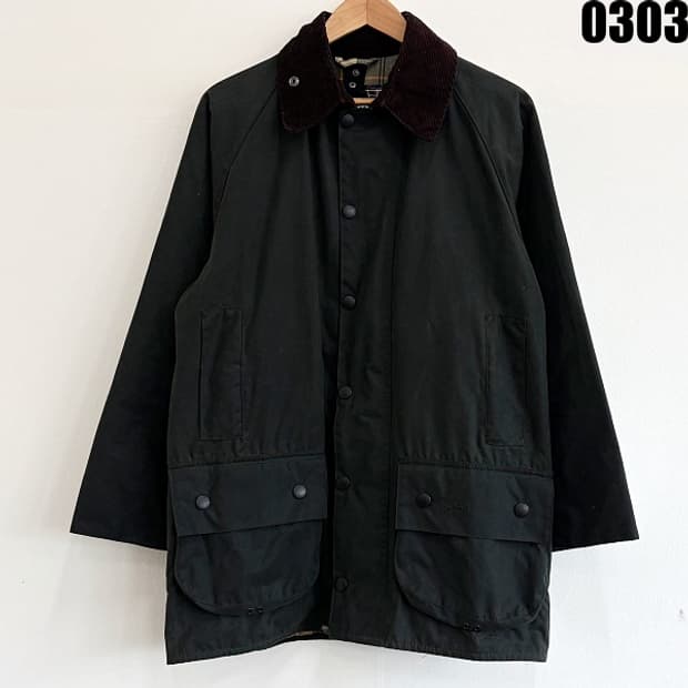 바버 Barbour 비포트 Beaufort 왁스 자켓 M 0303