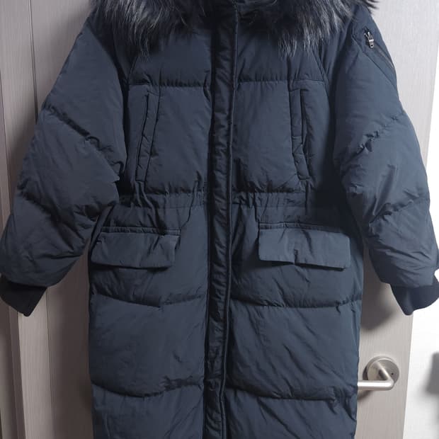 구호(KUHO) 폭스퍼 롱패딩, 55 size