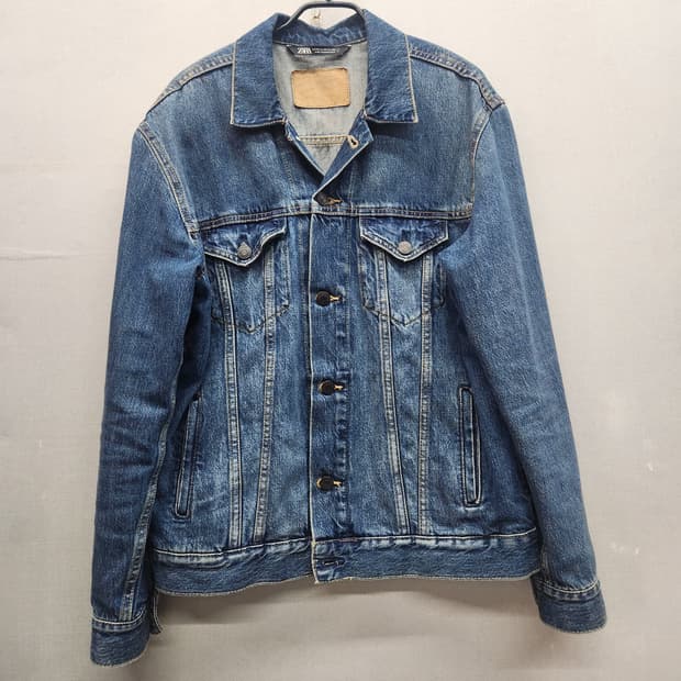 자라 트러커 워싱 데님 자켓 M(M~L)