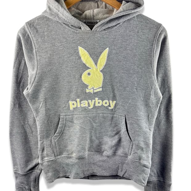 플레이보이 버니 그레이 후드티2171