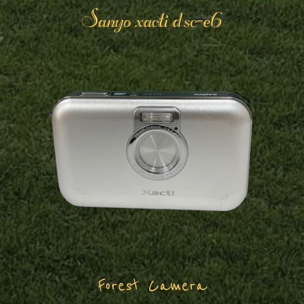 산요 작티 dsc-e6 빈티지디카 디지털카메라