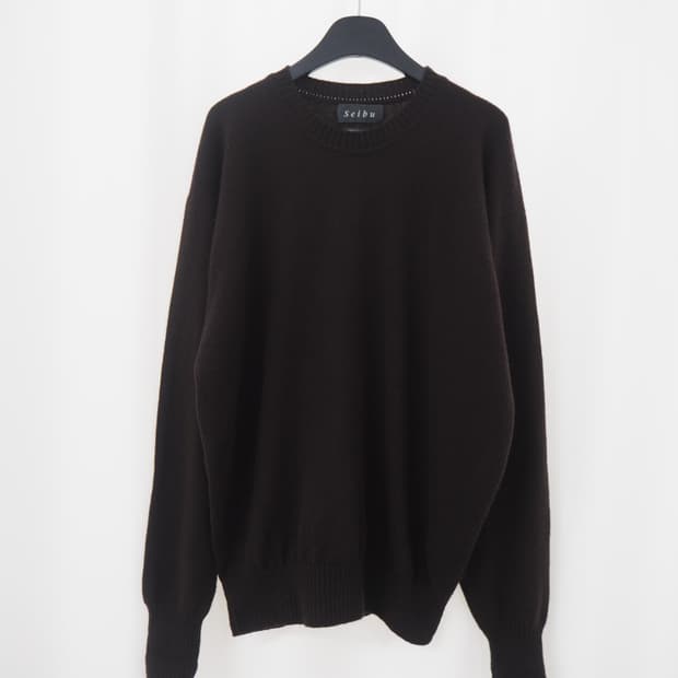 SEIBU pure cashmere knit 