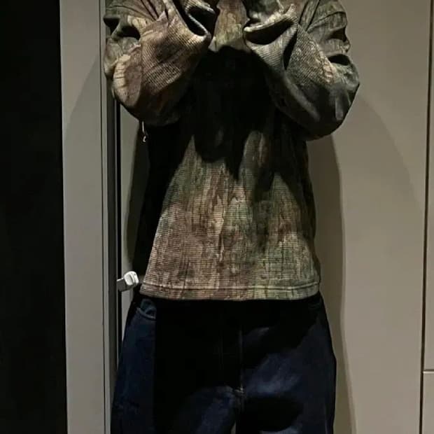 팔라스 써멀 롱슬리브 포레스트 카모 L