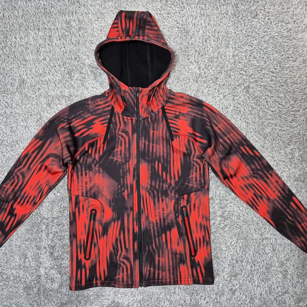 스파이더 남성 기모 집업 후드 100(L)