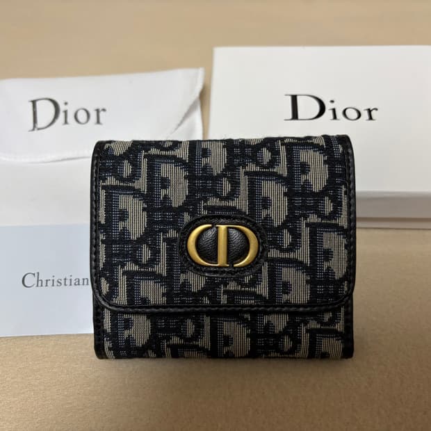 [풀박스] 디올 오블리크 몽테인30 지갑 반지갑