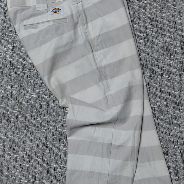 [28] 디키즈(Dickies) 재팬 라인 스트라이프 크롭 워크 팬츠